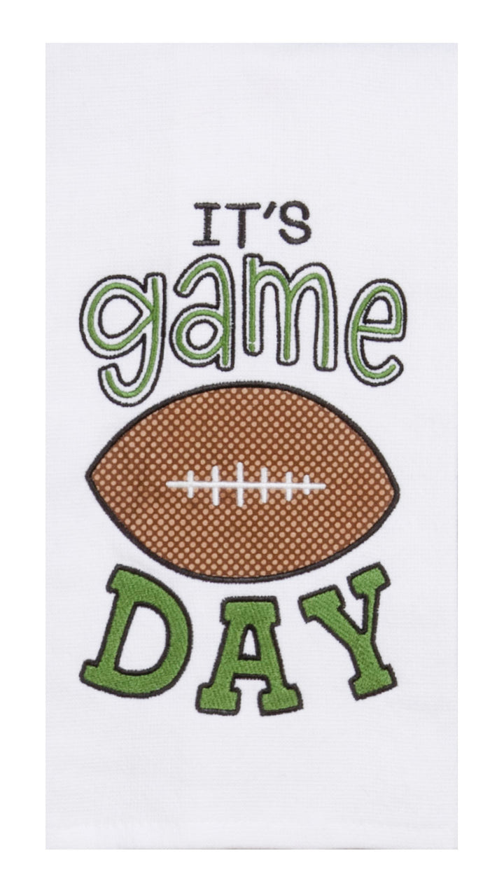 Kay Dee Dual Purpose Terry Tea Towel, Game Day