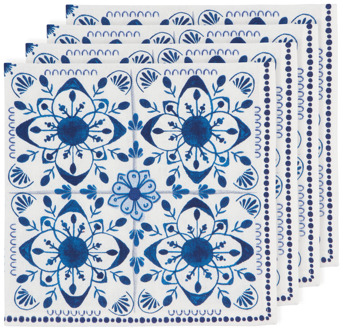 Danica Heirloom Cloth Napkin Set of 4, Porto