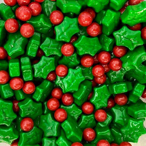 Gourmet Village Candy, Holly Berry Cardinal