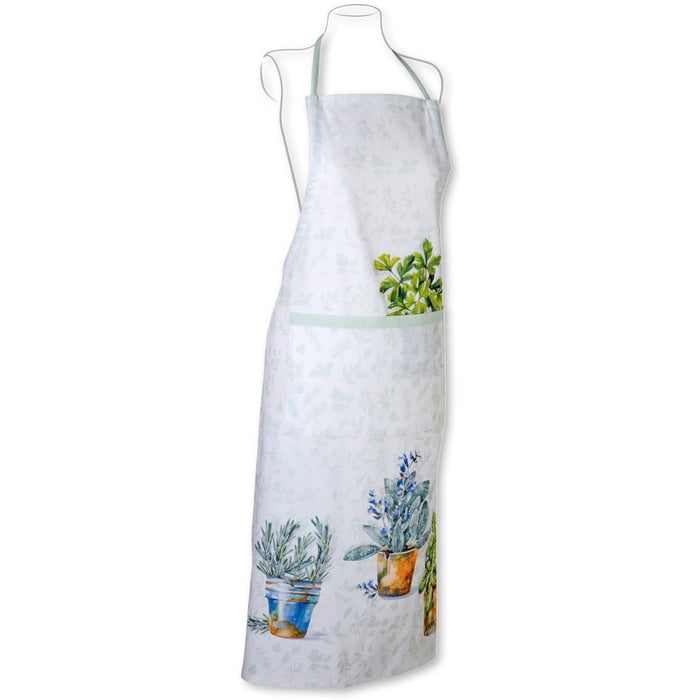 IHR Apron Adult, Aromatic Herbs Green