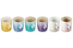 Le Creuset Mugs 12oz Set of 6, Sorbet Collection