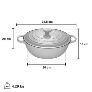 Le Creuset Chef's Dutch Oven 4.1 L, Cerise