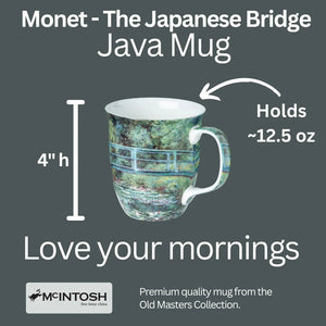 McIntosh Java Mug, Monet 'The Japanese Bridge'