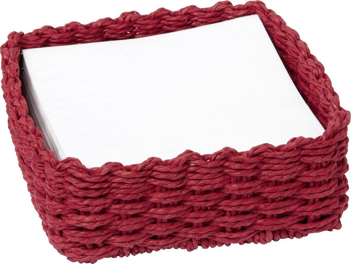 IHR Lunch Paper Napkin Holder, Red