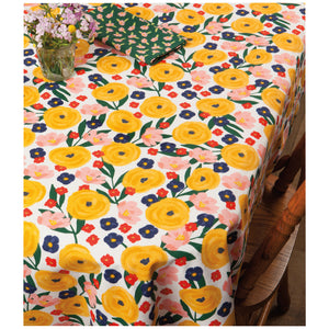 Danica Now Designs Tablecloth 60 x 90 Inch, Full Bloom