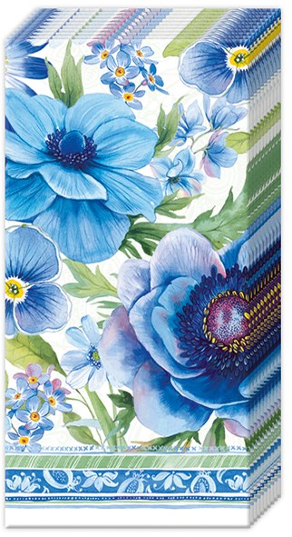 IHR Pocket Tissues, Springtime Blues Light Blue