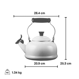 Le Creuset Classic Whistling Kettle, Sage