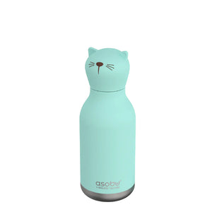 Asobu Kids Bestie Water Bottle, Kitty Cat