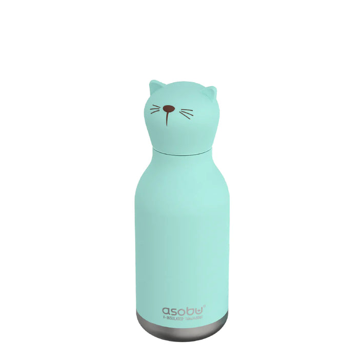 Asobu Kids Bestie Water Bottle, Kitty Cat