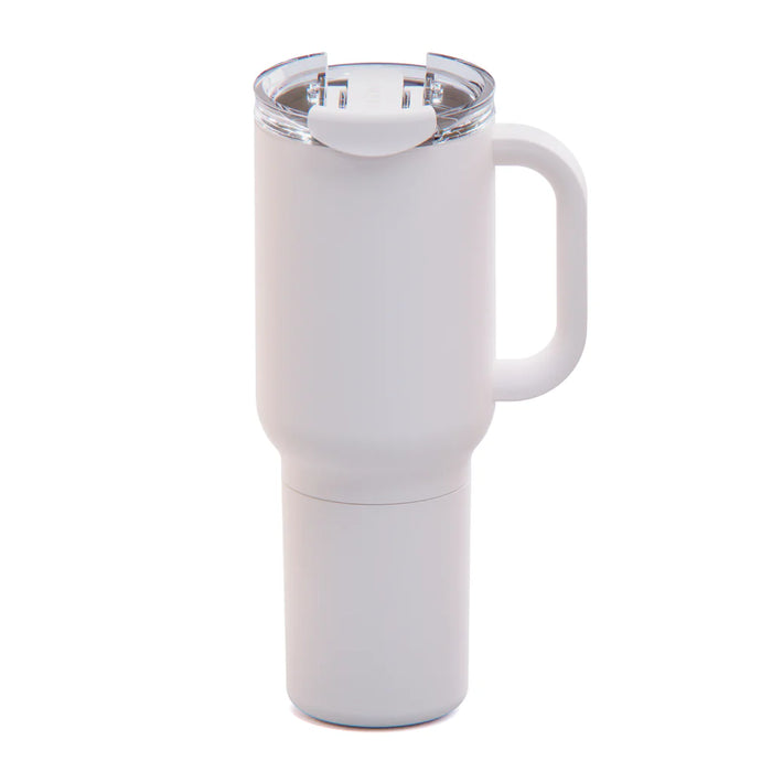 Asobu Duplex Tumbler Travel Mug 22oz, White