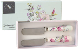 IHR Spreader Set of 2, Romantic Magnolia