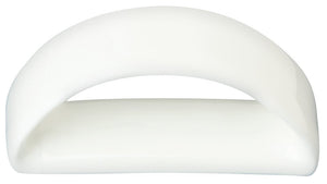 IHR Bone China Napkin Ring, White