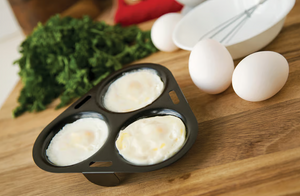 Fox Run Non-Stick 3 Egg Poacher Insert