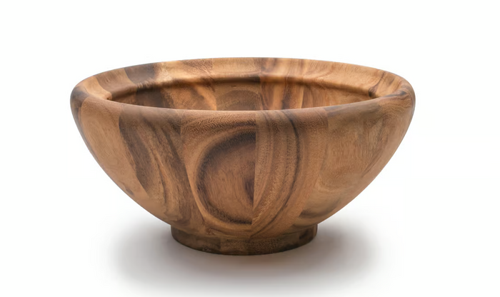 Ironwood Large Acacia Wood Salinas Salad Bowl