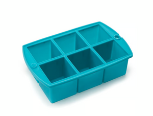 Tulz Mega Block Ice Cube Tray, Teal