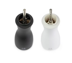 Peugeot Tahiti Manual Salt & Pepper Mill Duo 15cm, Black & White