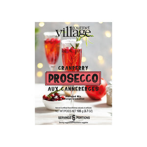 Gourmet Village Drink Mix, Cranberry Prosecco