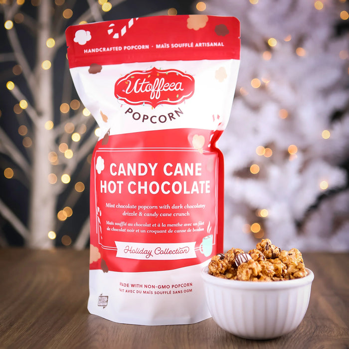 Utoffeea Popcorn, Candy Cane Hot Chocolate