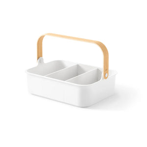 Umbra Bellwood Storage Bin, White