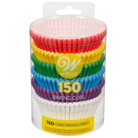 Wilton Rainbow Cupcake Liners, 150-Count