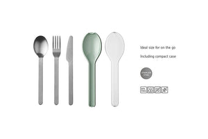 Mepal ELLIPSE Cutlery 3pc Set, Nordic Blue