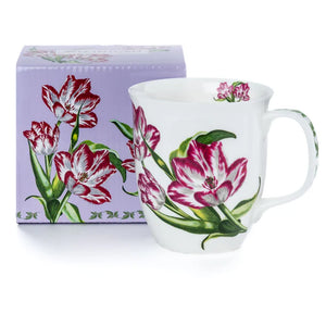 McIntosh Java Mug, Botanical Flowers Blooming Tulips