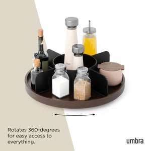 Umbra Bellwood Lazy Susan, Black