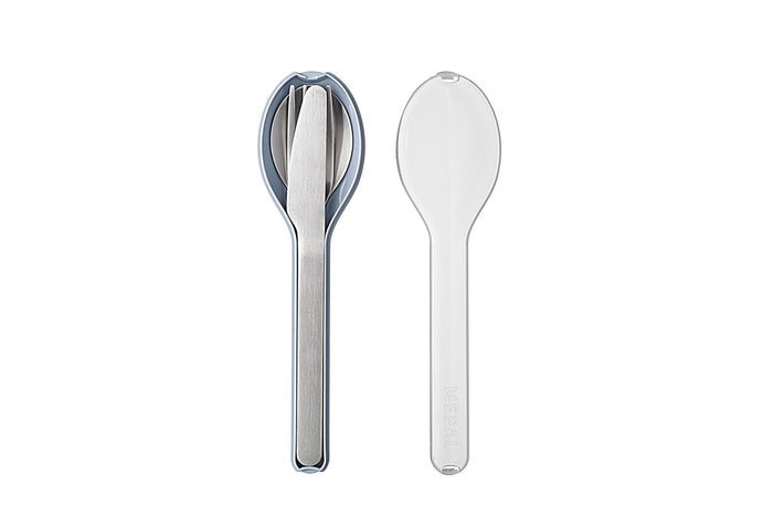 Mepal ELLIPSE Cutlery 3pc Set, Nordic Blue