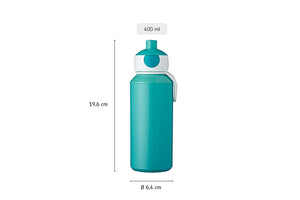 Mepal Pop-Up Campus Water Bottle, Blue