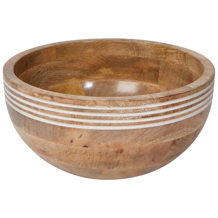 Danica Heirloom Serving Bowl 10 Inch, Nosh Mango Wood