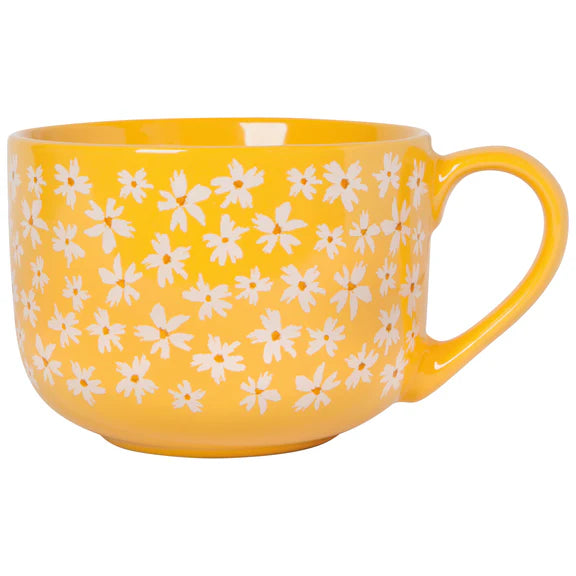 Danica Now Designs Latte Mug, Full Bloom