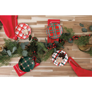 Danica Now Designs Cloth Napkin Set of 4, Wreaths