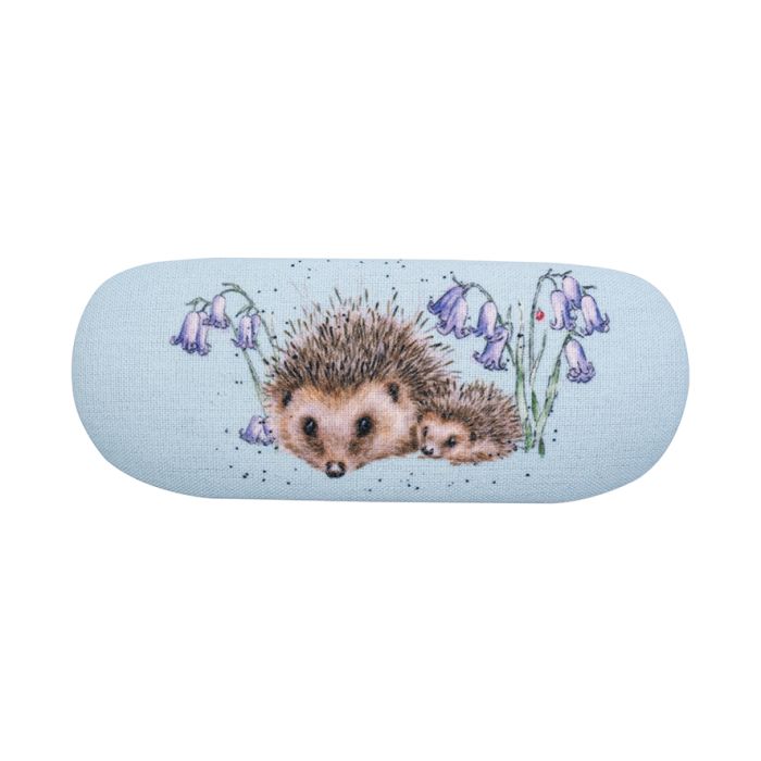 Wrendale Designs Eye Glass Case, 'Love and Hedgehugs' Hedgehog