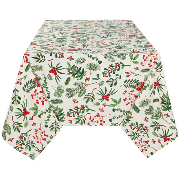 Danica Now Designs Tablecloth 60 x 90 Inch, Winterberry