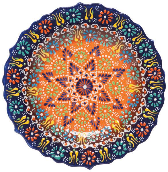 Danica Heirloom Evani Plate 10 Inch, Multi Azure