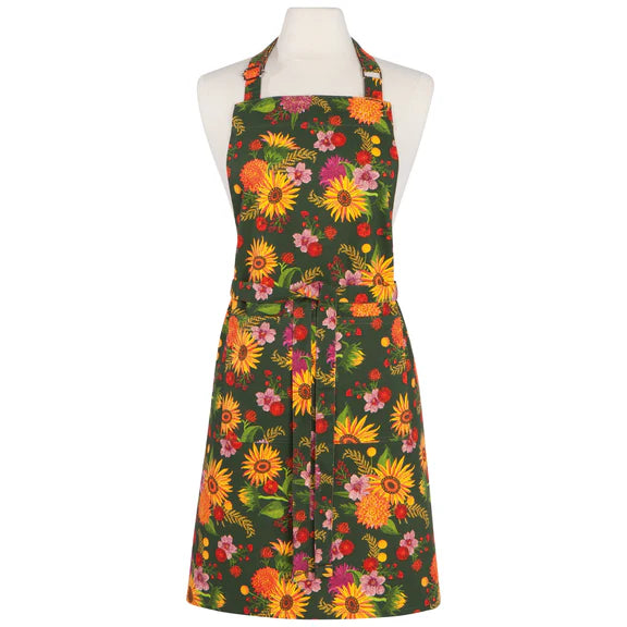 Danica Now Designs Apron Adult Chef, Sunflower Splendor