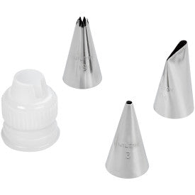 Wilton Basic Decorating Tip Set, 4-Piece