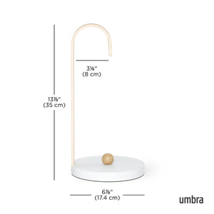 Umbra Bellwood Paper Towel Holder, White