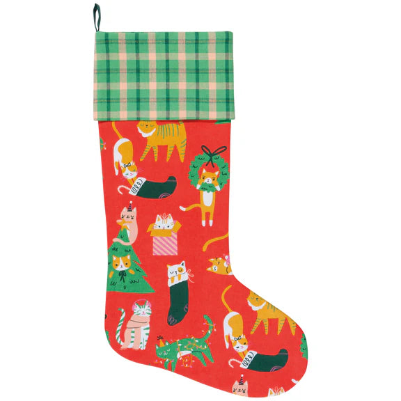 Danica Jubilee Christmas Stocking, Let It Meow