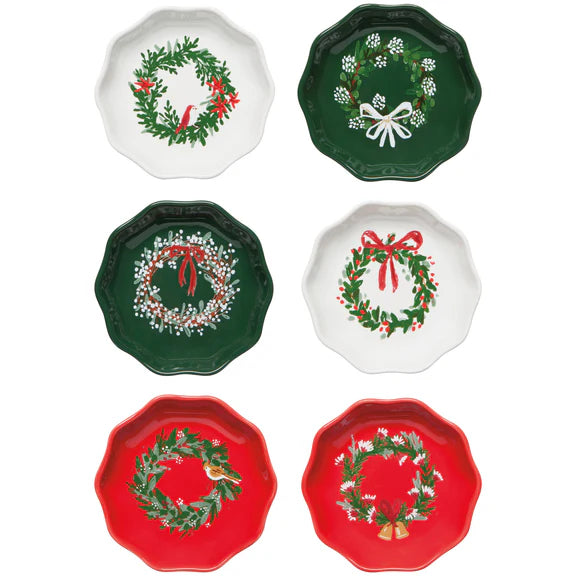 Danica Now Designs Pinch Bowl, Wreaths (Assorted Designs/Sold Individually)