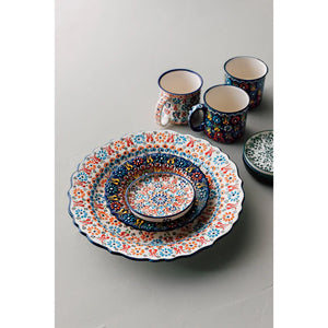 Danica Heirloom Evani Small Plate 7.5 Inch, Multi Azure