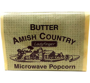 Amish Country Popcorn Individual Bag Microwave Popcorn, Butter