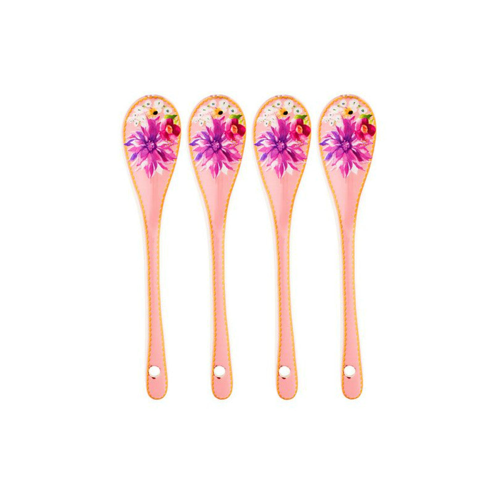 Maxwell & Williams Teas & C's Dahlia Daze Ceramic Teaspoon Set of 4, P –  Kitchen Boutique Canada