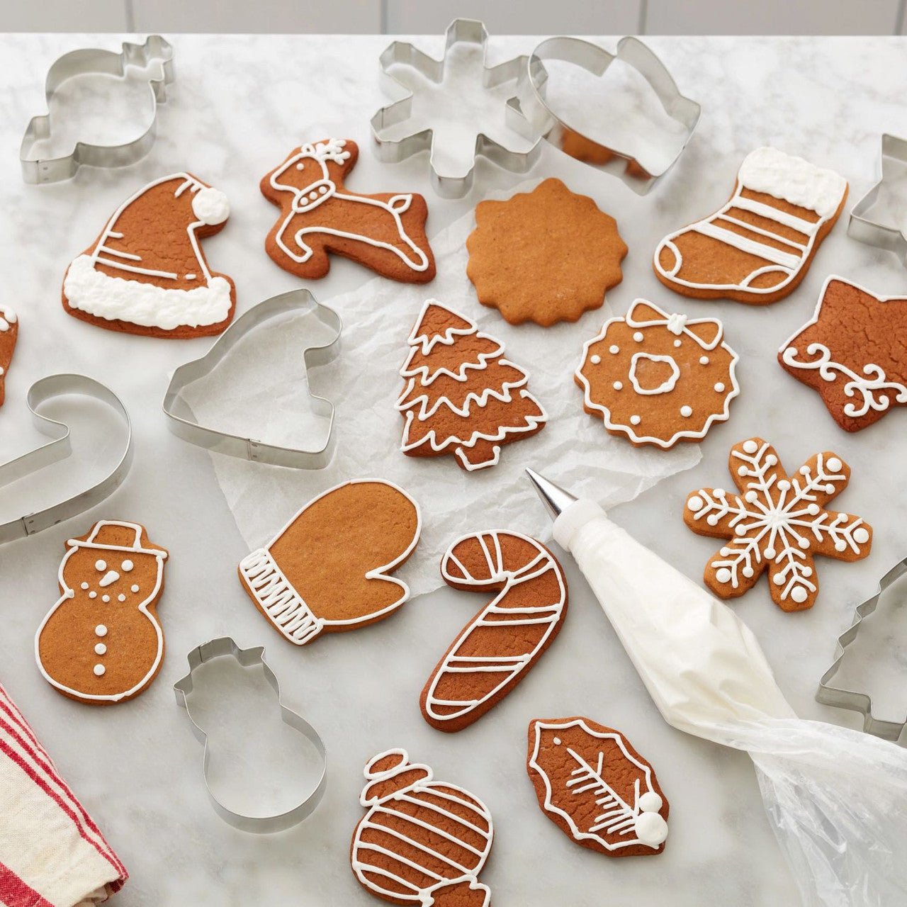 Christmas cookie cutter sets best sale