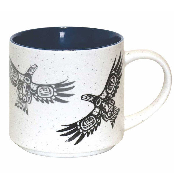 Native Northwest Ceramic Mug 16oz, Soaring Eagle