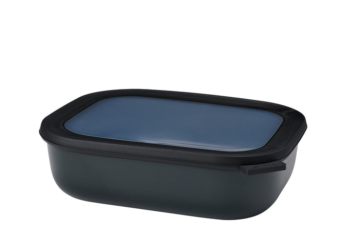 Mepal CIRQULA Multi Bowl Rectangular 2L, Nordic Black