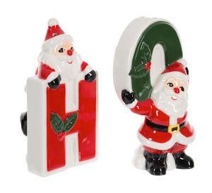 Ganz Salt & Pepper Set, Santa "H-O"