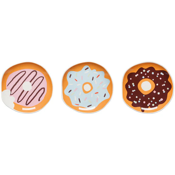 Danica Jubilee Shaped Dishes Set of 3, Donuts