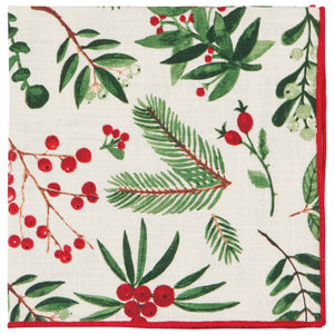 Danica Now Designs Cloth Napkin Set of 4, Winterberry