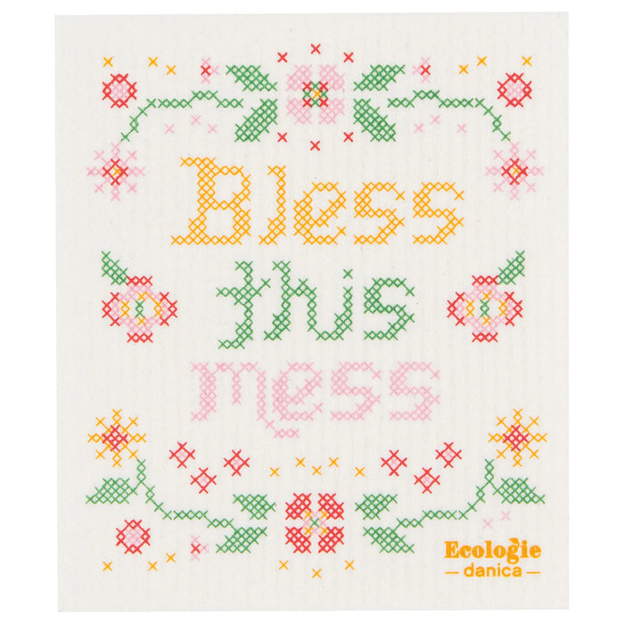 Danica Ecologie Swedish Dishcloth, Bless This Mess